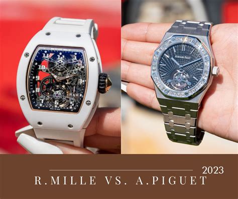 richard mille vs ap|2024's Watch Kings: Audemars Piguet vs Richard Mille In.